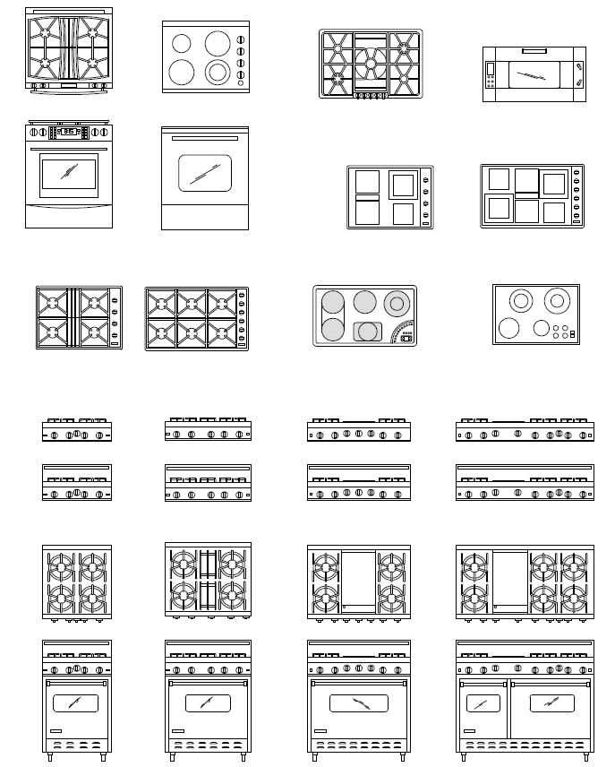 ArchBlocks AutoCAD Range Block Symbols