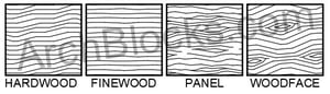 free autocad wood grain hatch pattern using arches